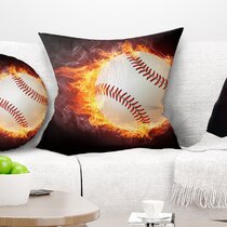 Sports themed 2024 throw pillows